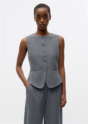 Endore o-n vest 7092 Mid Grey Mel. Envii 